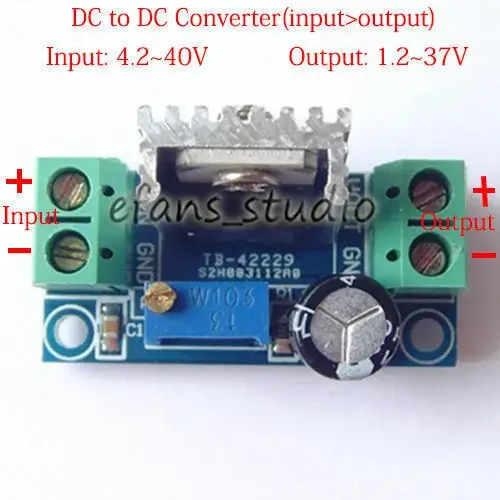 

Линейный регулятор напряжения DC-DC 5-40В в 3.3В 5В 9В 12В 24В