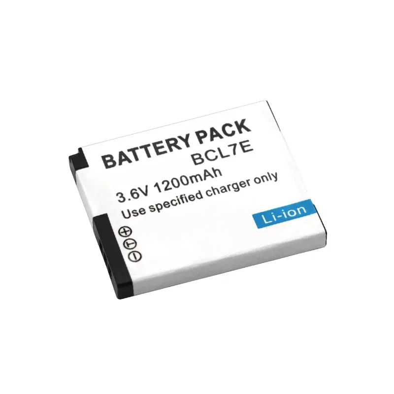 Фото Сменная батарея DMWBCL7E 3.6V 1200mAh, высоковместительная литий-ионная, для камер Panasonic DMC FH50, FS50, SZ3, SZ9, XS1, XS3, FH10, SZ10, безопасная для камеры. №2