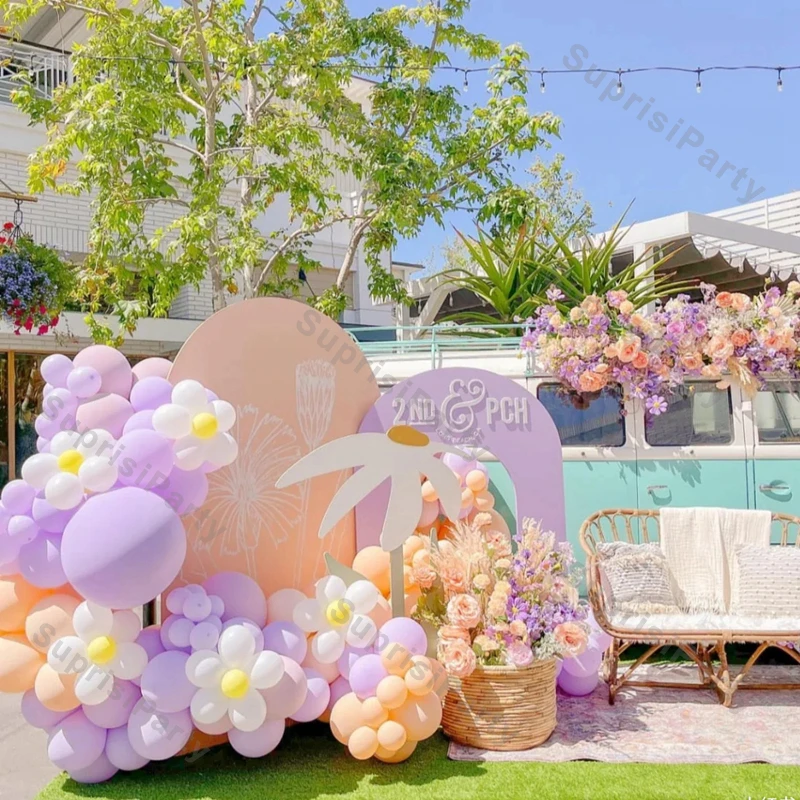 

Purple Balloons Garland Pastel Maca Color Latex Ballon Arch Kit Cartoon Angle Peppaing Pig Magic Wedding Birthday Party Decors