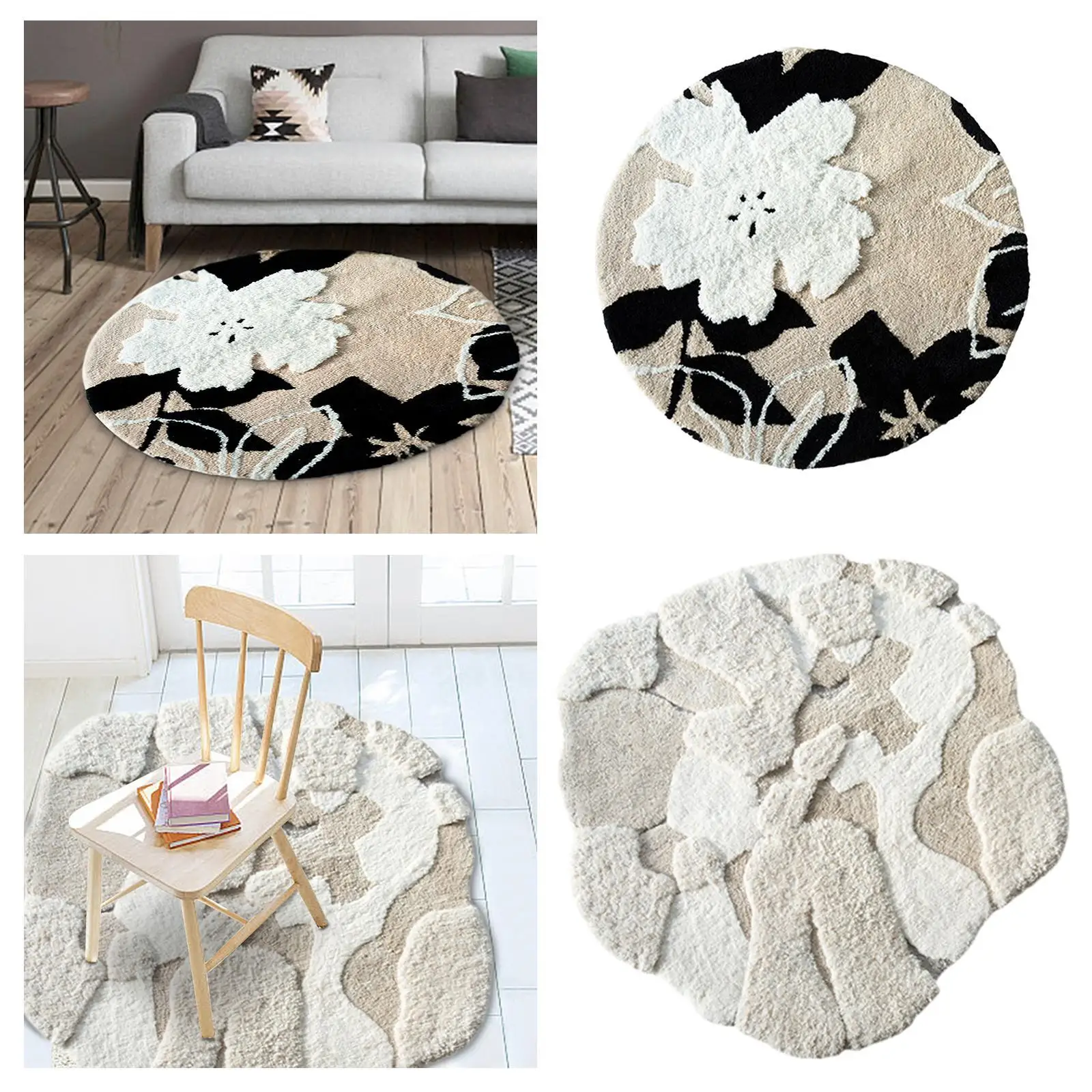 Ковер для фотосъемки винтажный мягкий напольный мат столовой офиса гостиной