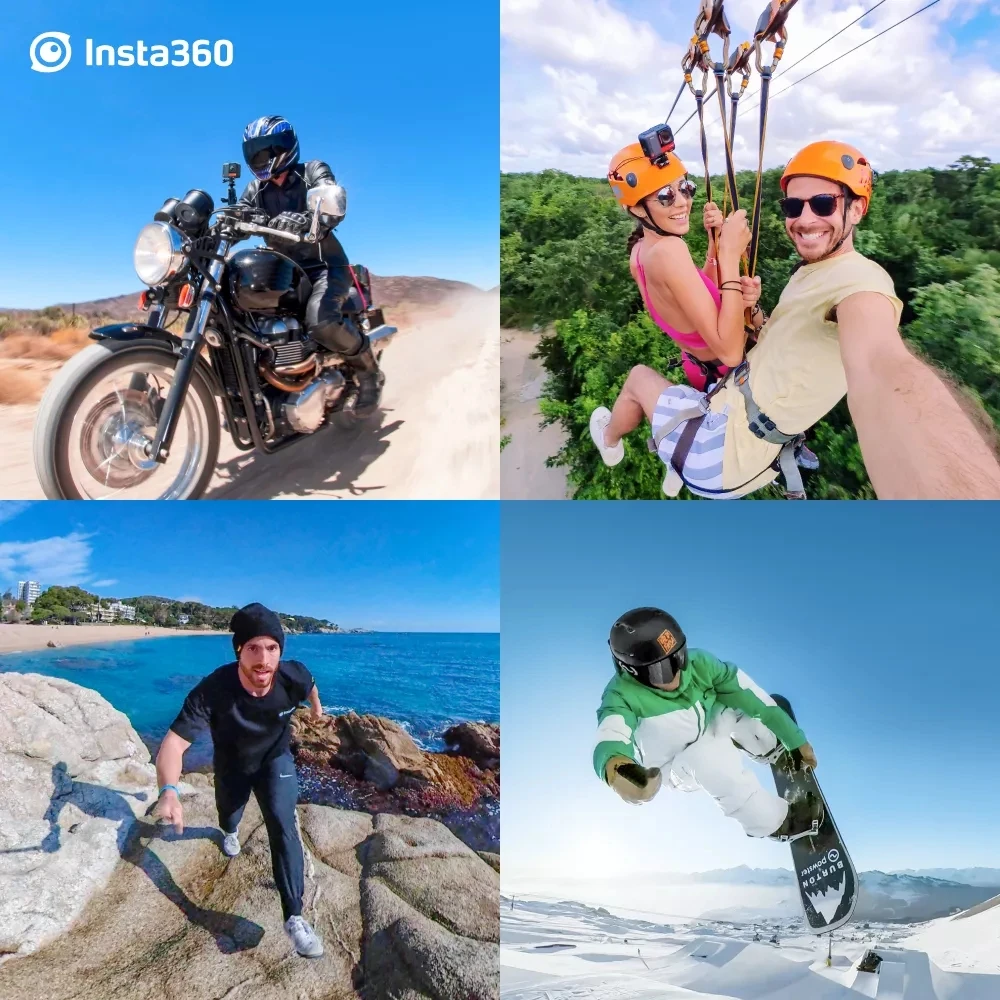 Фото Экшн-камера Insta360 ONE RS 1 дюйм 360 версия Insta 4K 5 7 K видеокамера с стабилизацией потока Экшн-камера Insta360 ONE RS 1 дюйм 360 версия Insta 4K 5 7 K видеокамера с стабилизацией потока