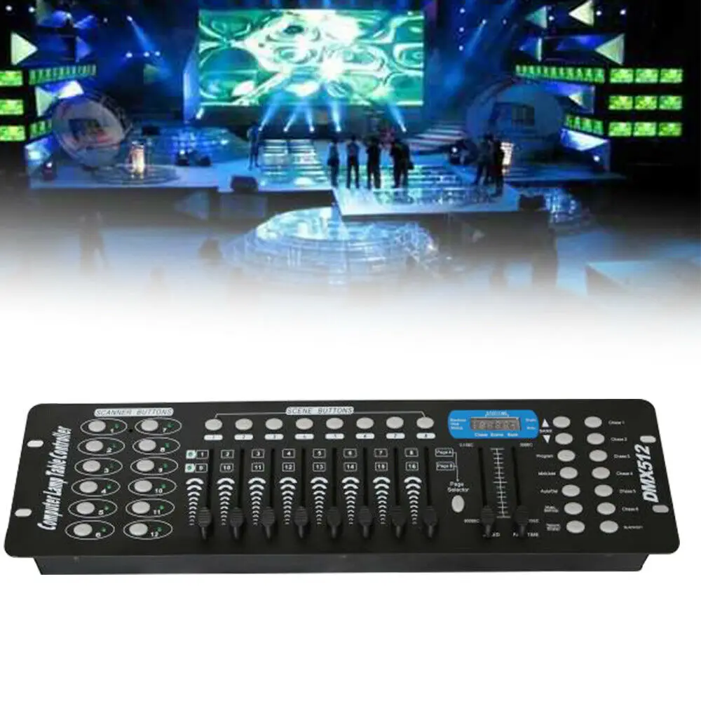 

192CH DMX512 Console Stage Light Controller DJ Disco KTV Lighting Party Lighting