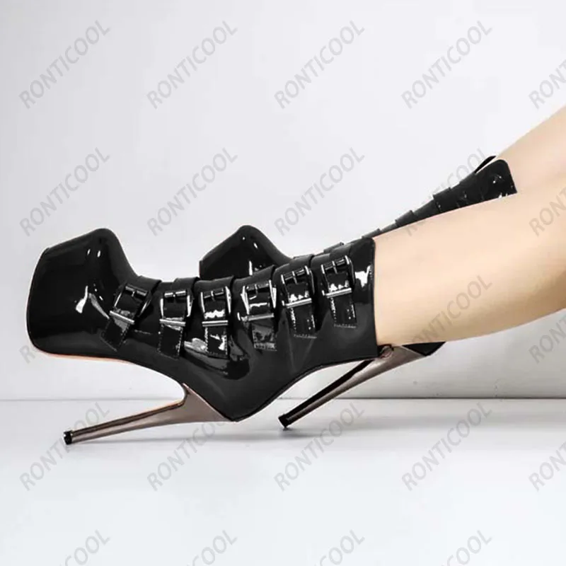 Женские зимние ботильоны Ronticool на платформе