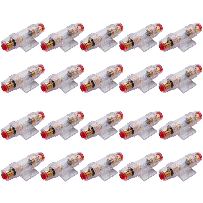 

20X автомобильная стереосистема 8 Калибр AGU Держатель предохранителя и предохранитель 60 ампер аудио кабель