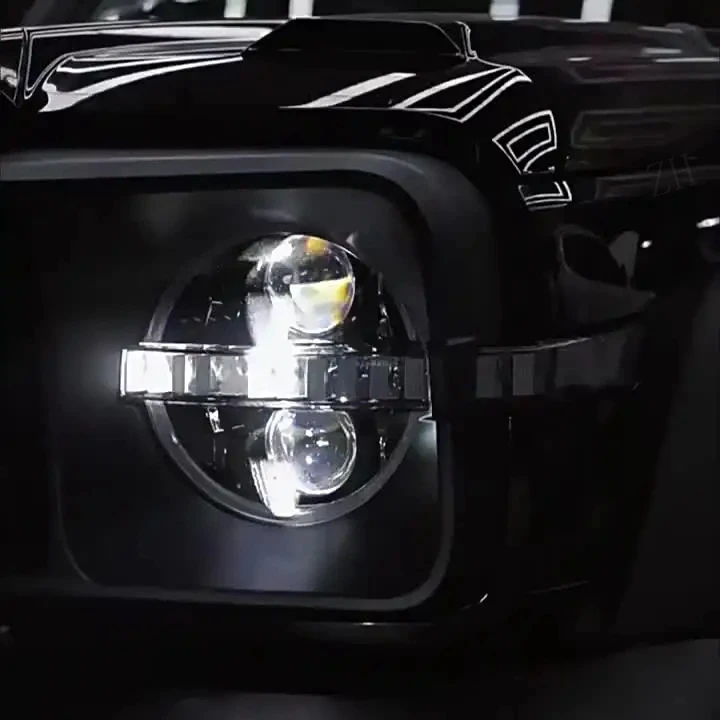 Автомобиль для Great WEY Tank 300 2021-2024 фары 12 В H7 светодиодные противотуманные DRL Hella