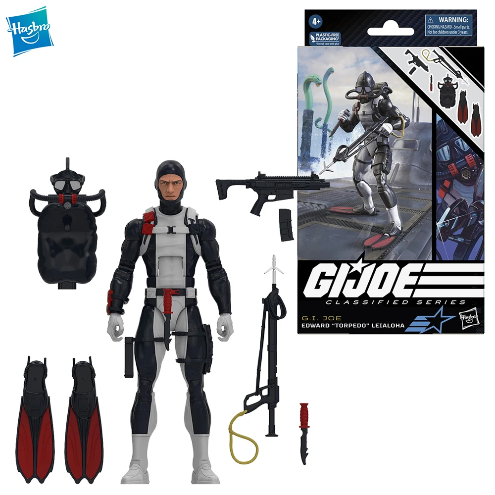 

[In-Stock] Hasbro G.I. Joe Classified Series Edward Torpedo Leialoha 6-Inch-Scale Original New Action Figures Collectible Toys