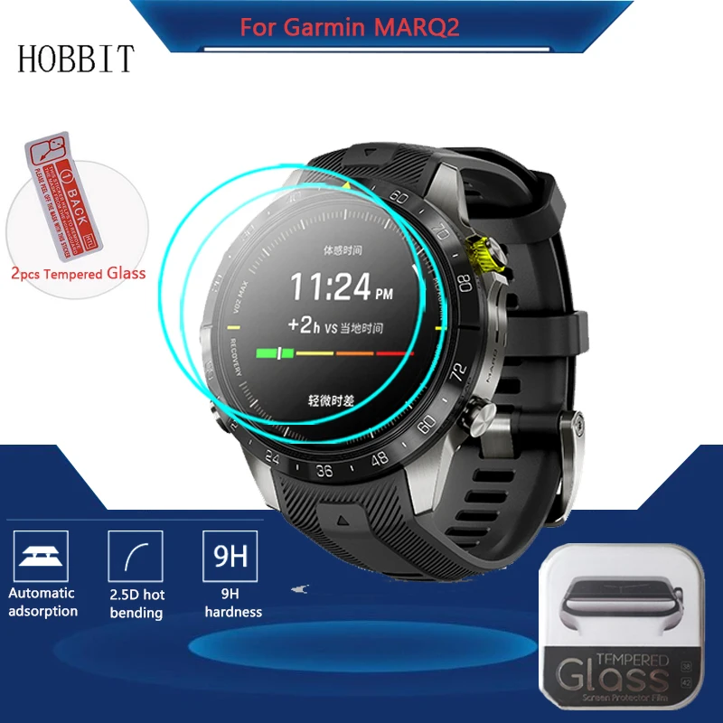 

Закаленное стекло для смарт-часов Garmin MARQ 2 MARQ2, 2 шт.