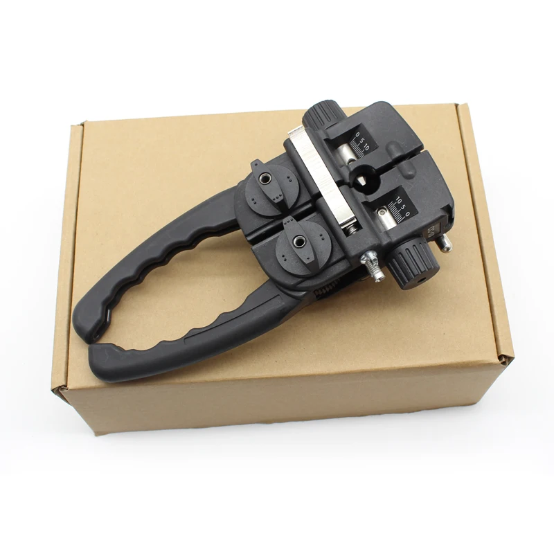 FTTH CC-10 vertical Slitter 8-30mm Fiber Cable longitudinal Stripper Tools Horizontal Across and Longitudinal stripping pilers