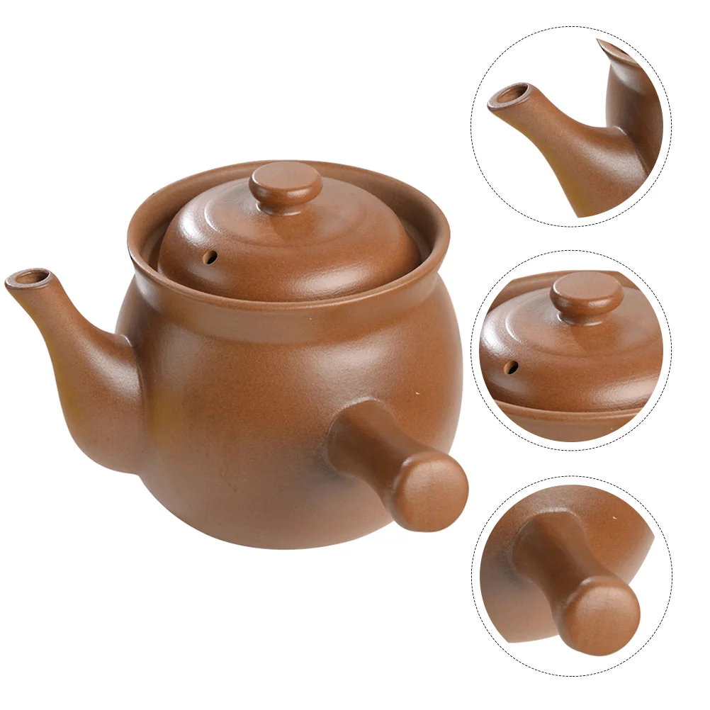 

Household Boiling Medicine Pot Chinese Medicine Pot Ceramic Soup Stew Pot