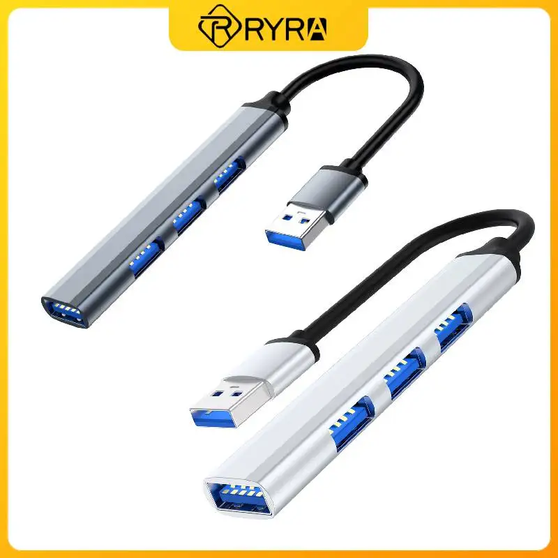 

Новый 4-портовый USB-концентратор RYRA, USB Type-C USB 3,0, многофункциональный адаптер OTG, док-станция для ноутбука MacBook, 2,5 дюйма, портативный жесткий ди...