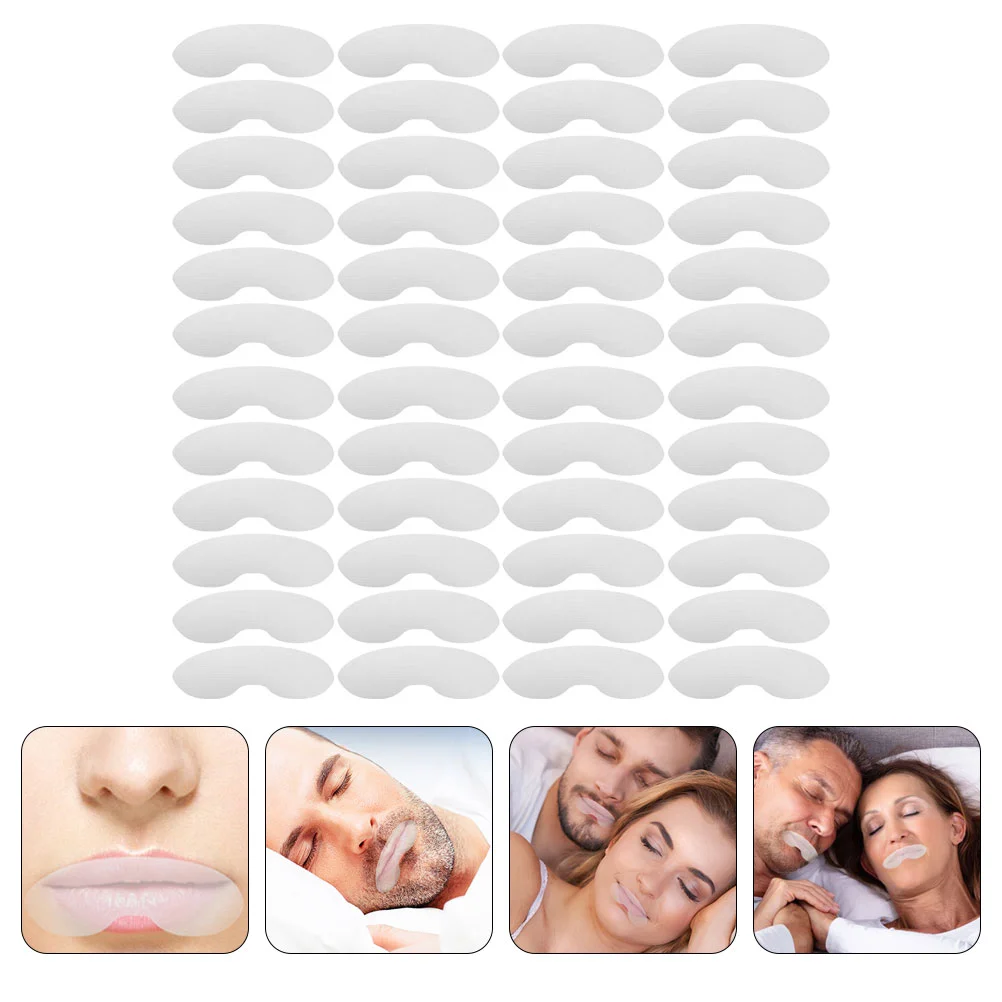 

90 Sheets Night Mouth Breathing Stickers Travel Sleep Tape Non-woven Fabric Tapes
