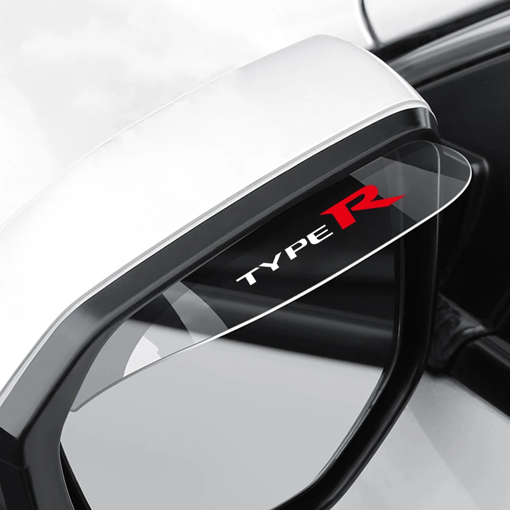Для автомобильного зеркала заднего вида Honda Civic Тип R S Защита от дождя и для бровей