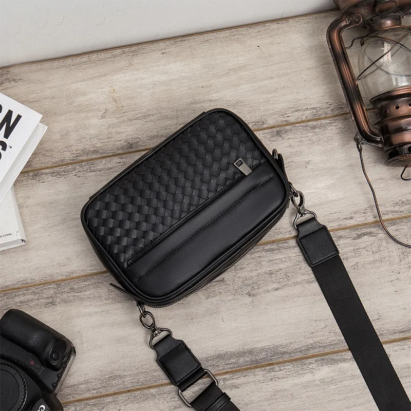 Men's Small Bag New Fashion One Shoulder Bag Oblique Cross Bag Sports Leisure Postman Small Satchel Backpack Male