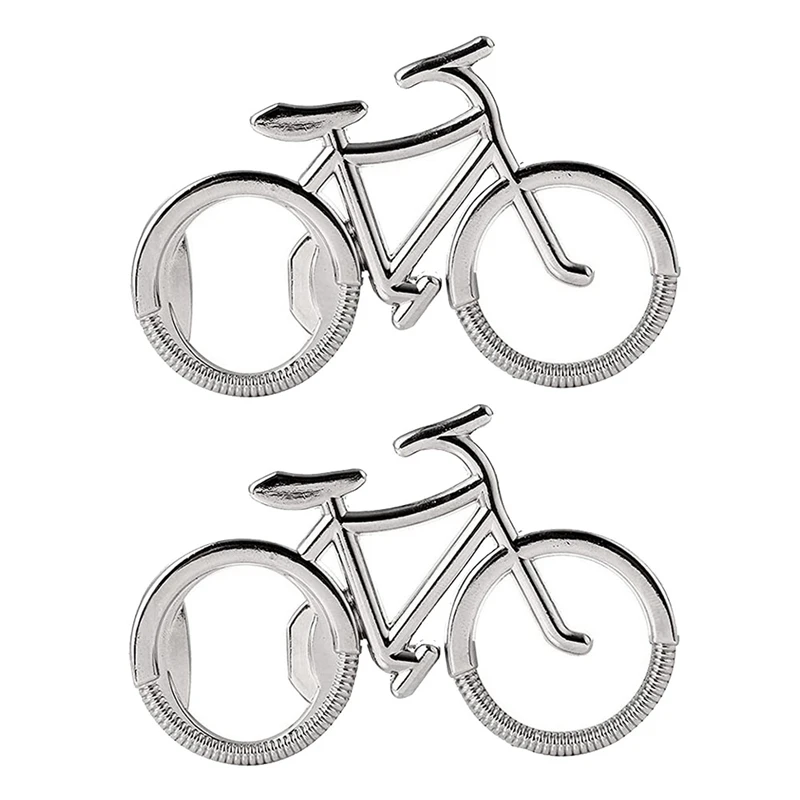 

20Pcs/Lot Metal Beer Bottle Opener Cute Bike Bicycle Keychain Key Rings For Bottle Openers Creative Gift For Cycling