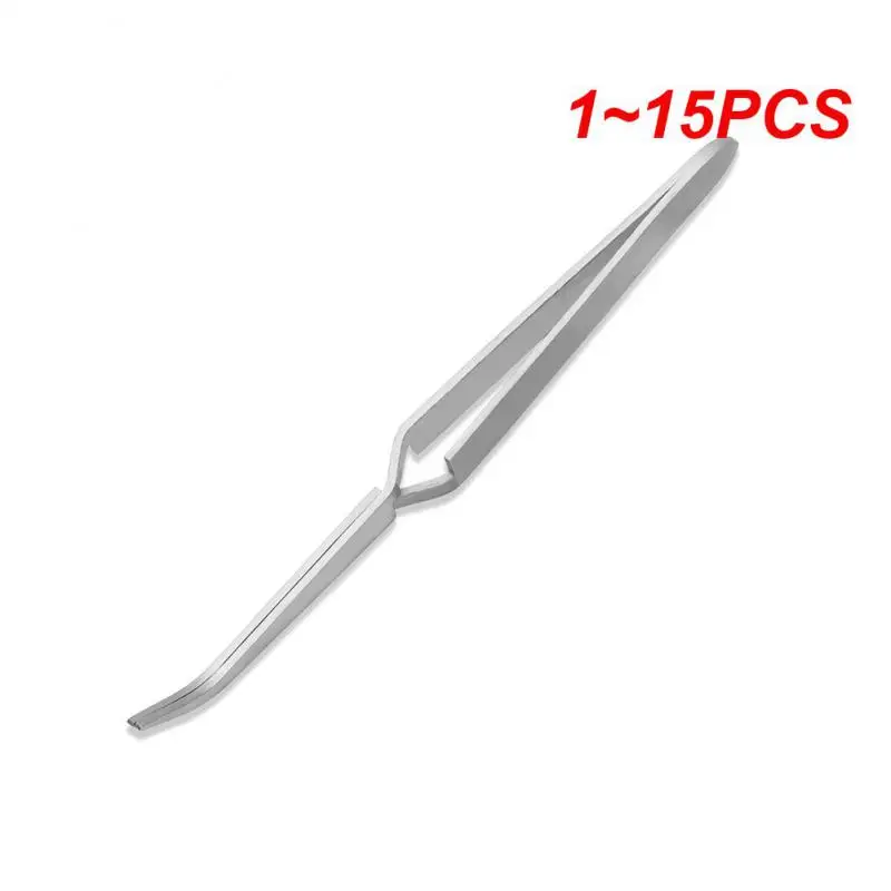 

1~15PCS Multifunction Stainless Steel Nail Art Shaping Tweezers Cross Nail Clip Nail Art Tool Professional New Manicure Tools