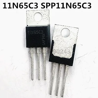 

Оригинал 2 шт./11N65C3 SPP11N65C3 TO-220 650V 11A