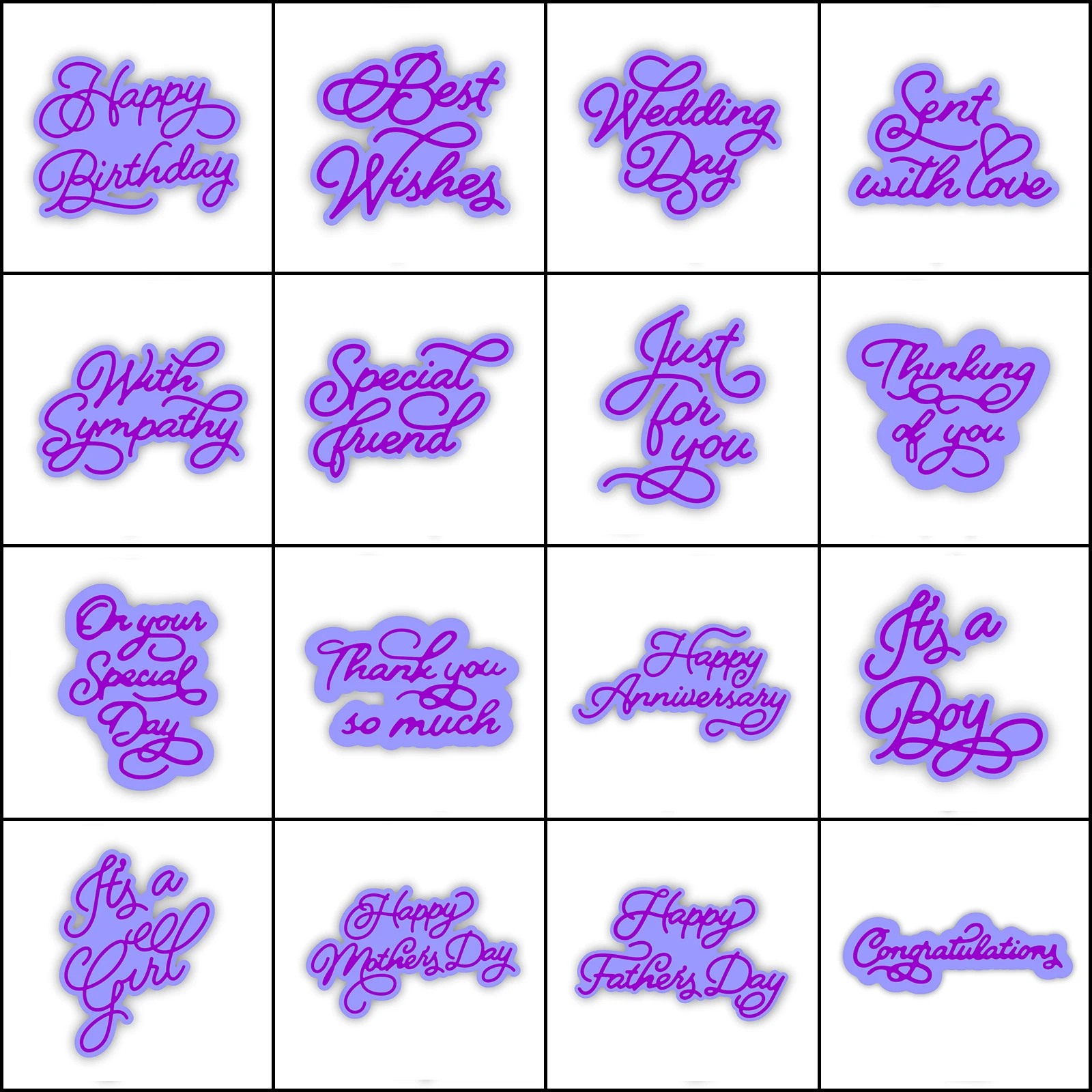 

Металлические Вырубные штампы с английскими словами для «сделай сам», скрапбукинга, фотоальбома, декоративное тиснение, бумажные карты, ру...