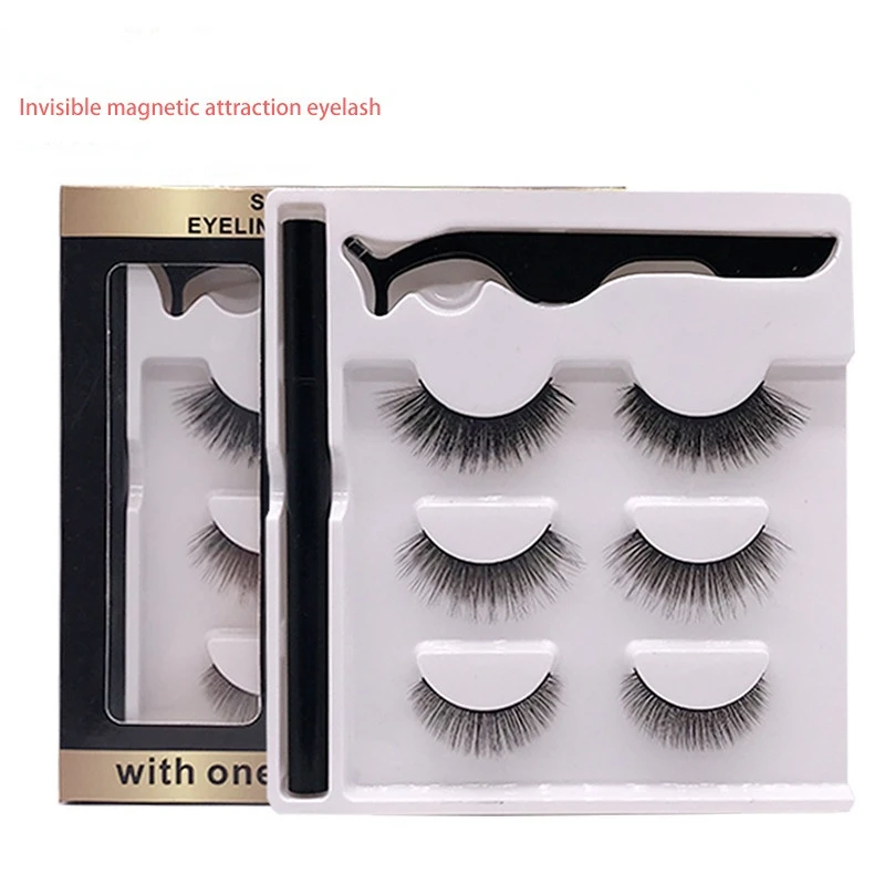 

Eyelashes 3D Fluffy Soft Wispy Natural Cross Eyelash Extension Reusable Lashes Mink False Eyelashes Makeup