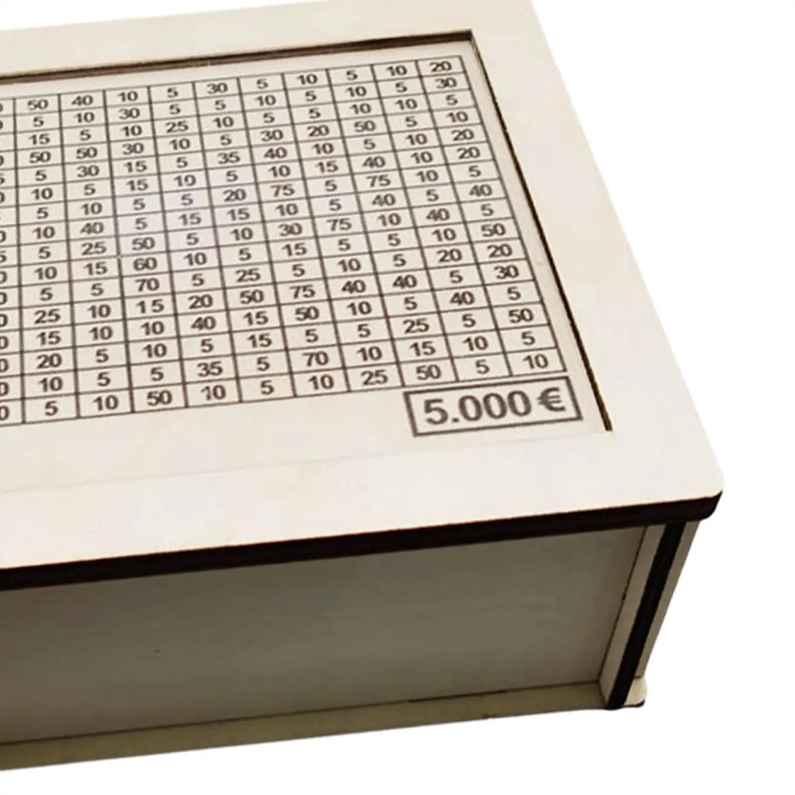 Копилка с изображением мишени стильная копилка для монет деревянная портативная