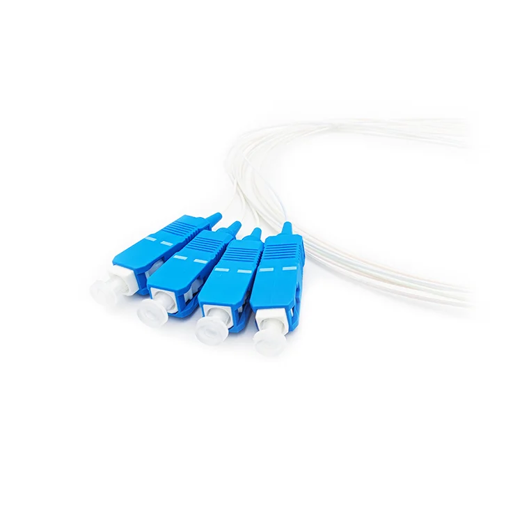 Фото Оптическое оборудование: миниатюрный стальной PLC-сплиттер 1*2, 1*4, 1*8, 1*16 с разъемами SC/UPC, длина волокна 1м, 1.5м №3