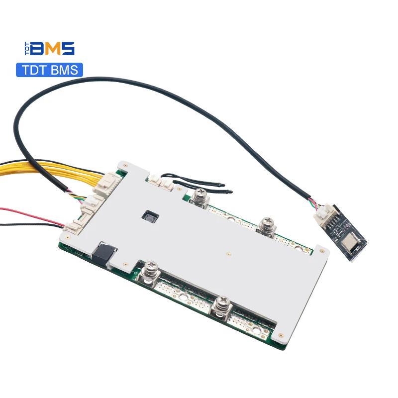 

Литий-ионный аккумулятор TDT smart bms 6S 7S 8S 10S, батарея lifepo4 24 В, 36 В, 40 А, 60 А, 80 А, 100 А, 120 А, 150 А, 200 А с BT RS485 2NTC