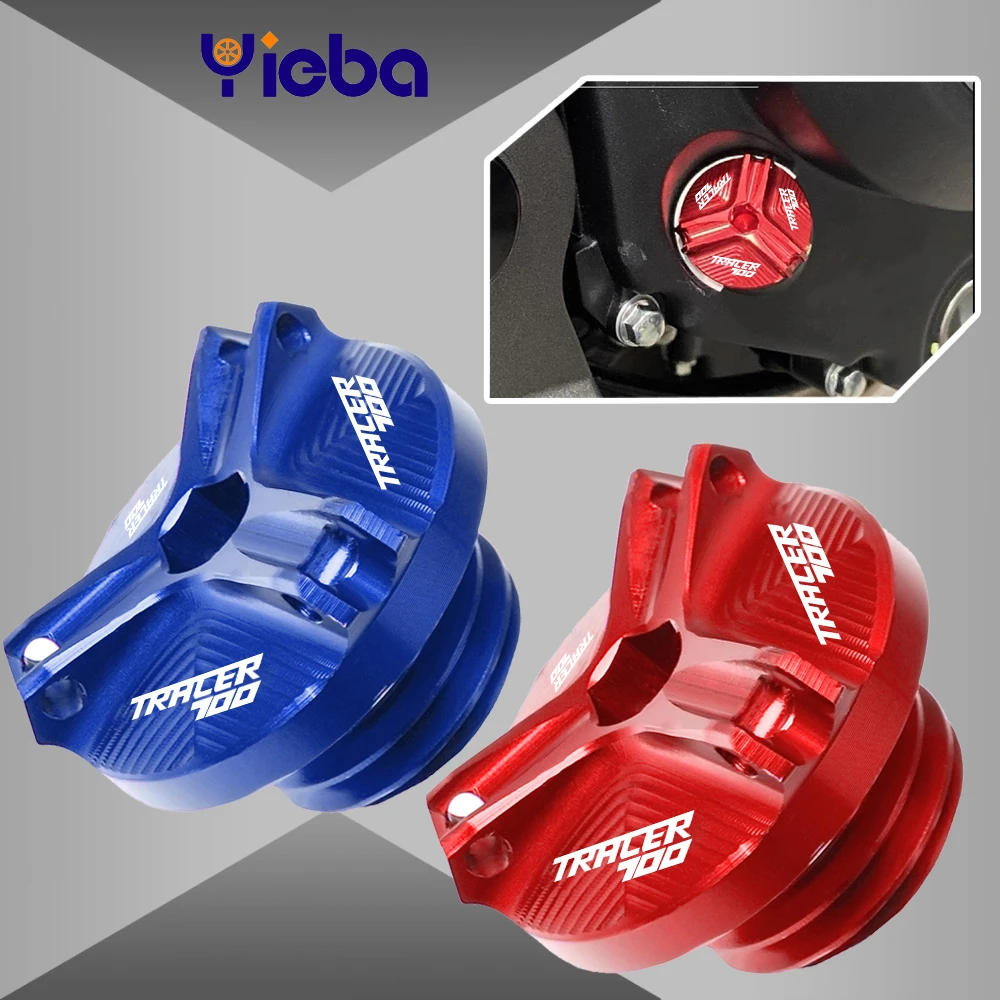 

Motorcycles Accessories FOR Yamaha TRACER700 TRACER 700 2018 2019 2020 Alumimun Engine Oil Filler Plug Fuel Tank Gas Cap M28*3.0