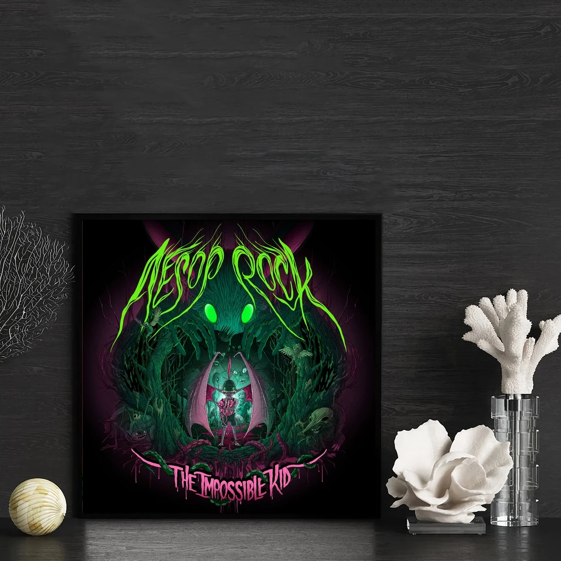 

Aesop Rock The Impossible Kid Music альбом, Обложка, постер, холст, Художественная печать, домашний декор, настенная живопись (без рамки)