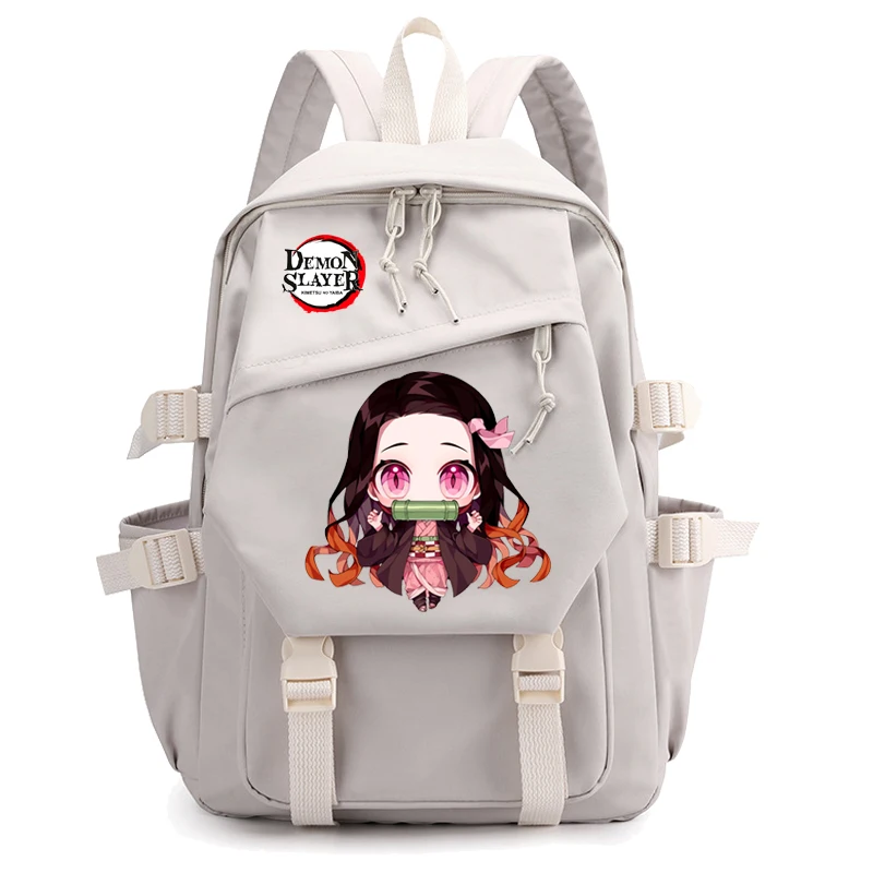 

Рюкзак унисекс с рисунком из аниме для девочек, сумка для книг с мультипликационным принтом для ноутбука для подростков, школьный ранец для мальчиков