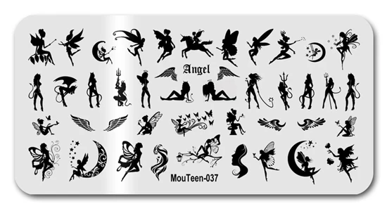 

Новые пластины для стемпинга ногтей с изображением ангела красивые пластины для стемпинга ногтей с изображением крыльев девушек пластина для стемпинга ногтей #037