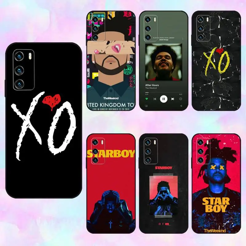 

The Weeknd XO Phone Case For Huawei Mate 40 30 20 10 Lite Pro Nova 7 6 SE 3i 3E 5 4 3 2 4E 2s Fundas Shell Cover