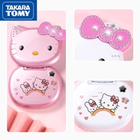 takara tomy hello kitty girl cute mini phone quad band flip cartoon unlocked childrens children dual card phone gift