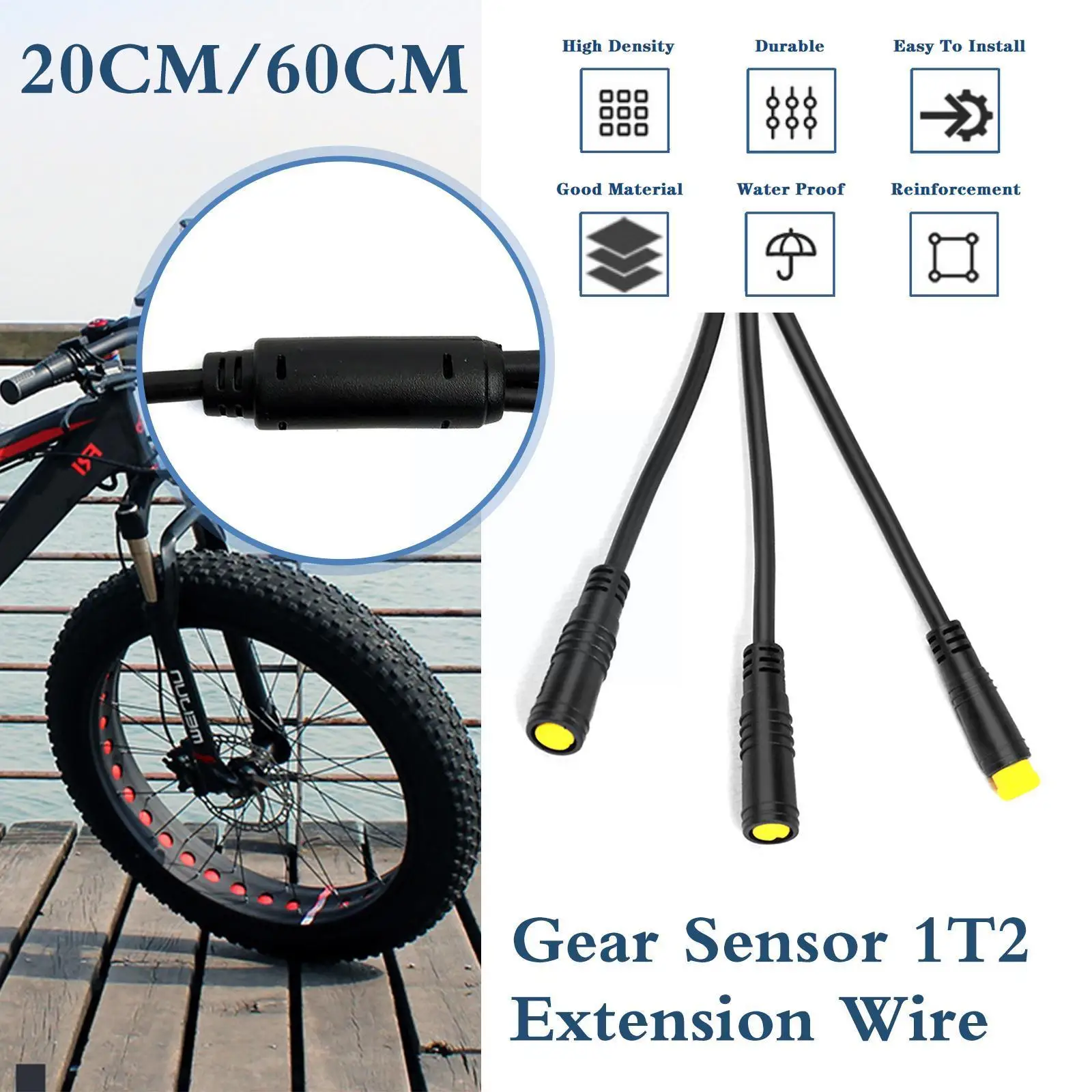 

Electric Ycle E Bike Pas Sensor Bbs01/02/ Magnets Side Installation Hall Ebike Left Accessories Part Double Sensor G9q6