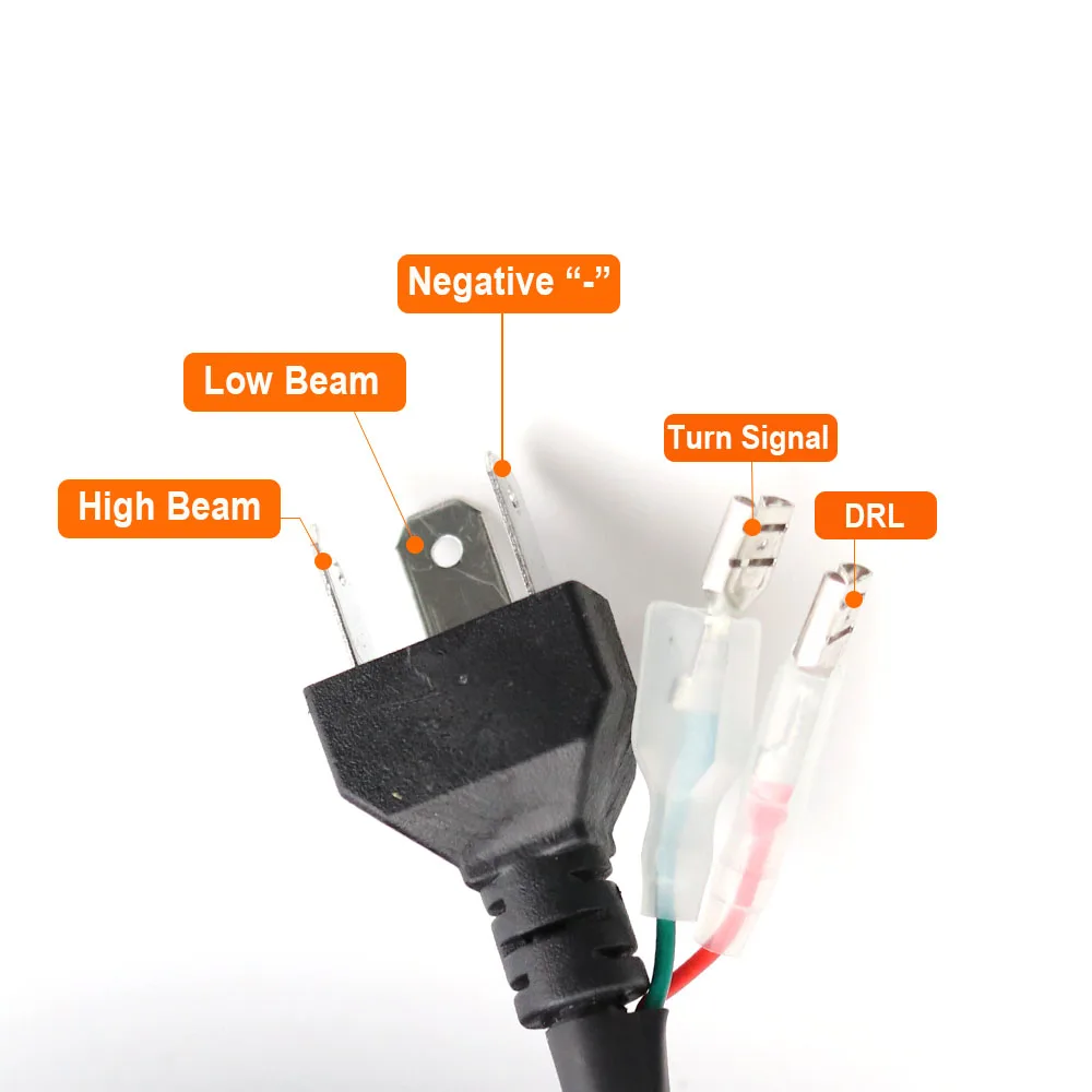 Универсальная светодиодная мотоциклетная фара 7 5 дюйма для Cafe Racer Bobber Honda