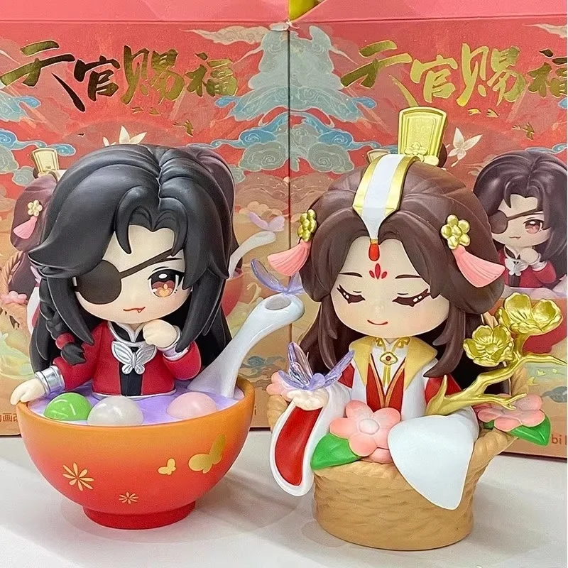 Официальное благословение Heavenly Xie Lian Hua Cheng фигурка милая коллекция модель статуя
