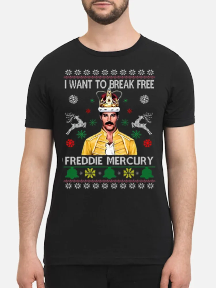 Я хочу разрыву бесплатно Фредди Меркьюри. Рождественская мужская подарочная