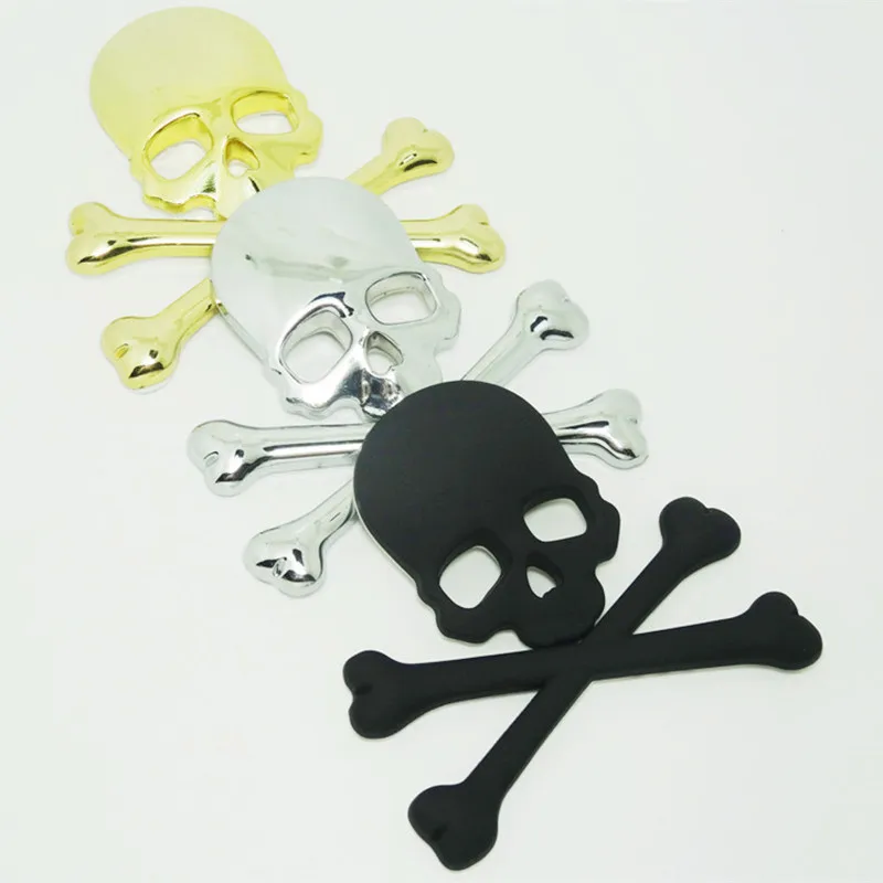 

Наклейка в виде черепа для автомобиля и мотоцикла, ярлык, значок для BMW, Audi, Honda, Toyota, Ford, Opel, стикеры для автомобильного стайлинга, наклейки, ак...