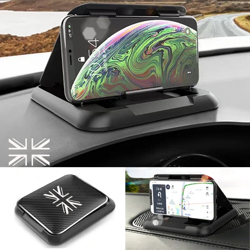 Автомобильная подставка для GPS навигатора силиконовая адсорбционная