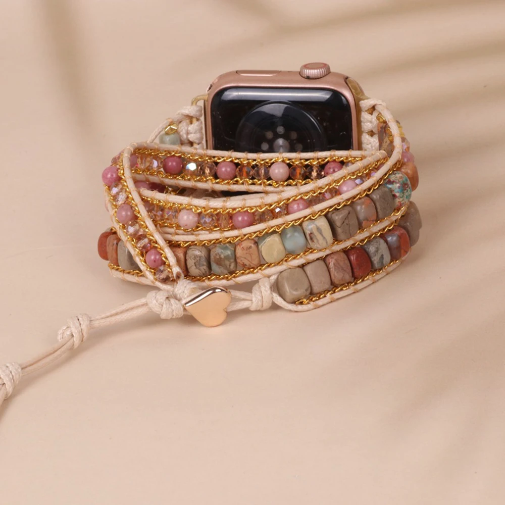 Фото Ремешок Плетеный Etsy для Apple Watch Band 40 мм 41 мм 44 мм 45 мм 49 мм №2