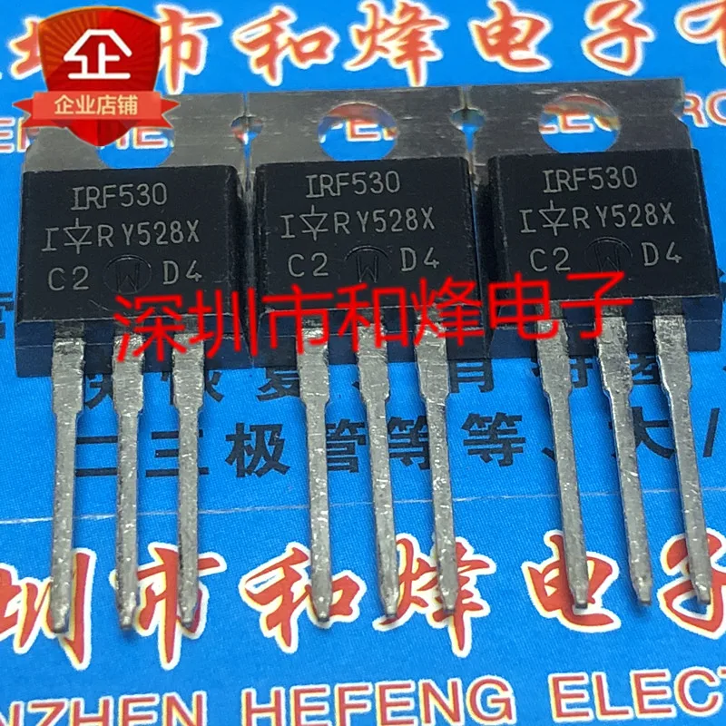 

5PCS-10PCS IRF530 TO-220 100V 14A ORIGINAL ON STOCK
