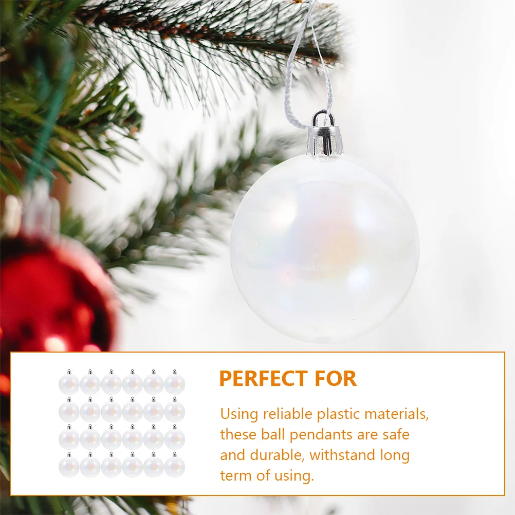 

24 шт., декоративные подвески в виде шаров