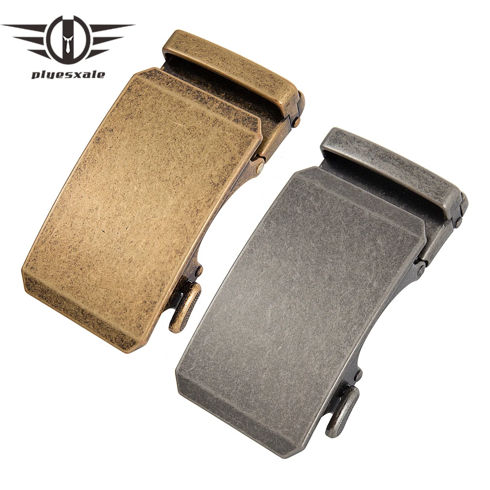 Мужской ремень с металлической автоматической пряжкой, шириной 3,5 см