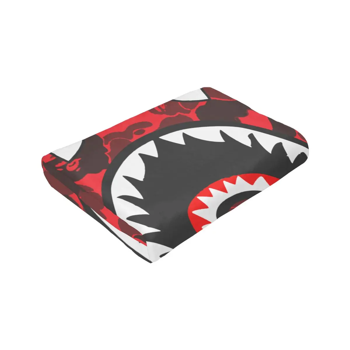 Ультрамягкое легкое одеяло Bape в виде акулы покрывало для кровати прочное