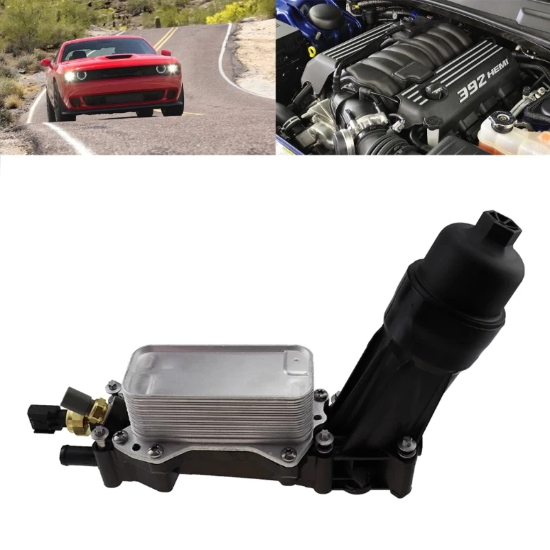 

Oil Filter Housing Adapter with Cooler 68105583AF