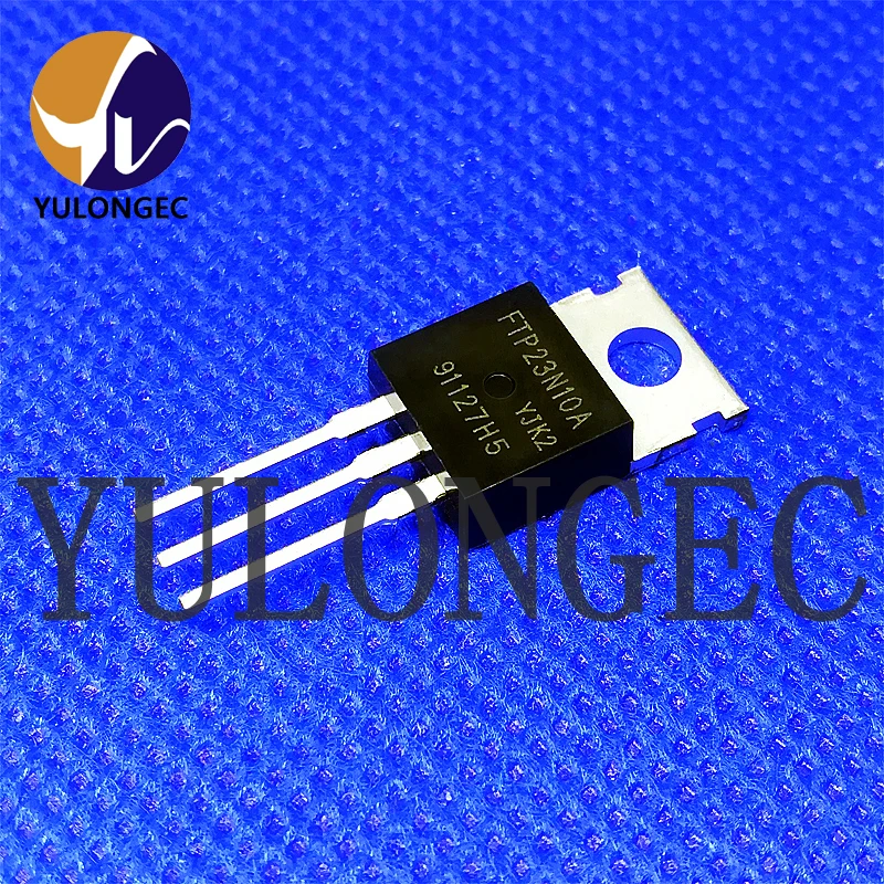 

10 шт. FTP23N10A N-Channel Power MOSFET 100V/57A 23mohms TO-220 Chip