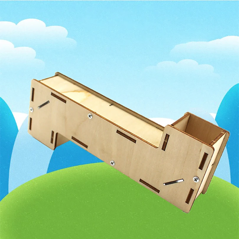 DIY Паровая 3D головоломка деревянный перископ набор игрушек для детей подарок