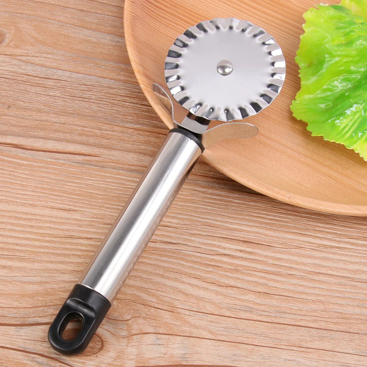 

1pc Wheel Pizza Dough Wheels Round Handle Pizza Cutting Wheel Pizza Cutting Wheel Kitchen Pizza Slicer