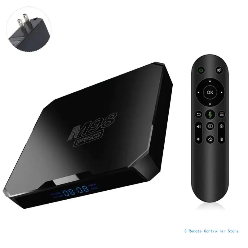 

BX0E Box Voice Control Set Top Box Android10 Box Cortex A53 with Blue Teeth