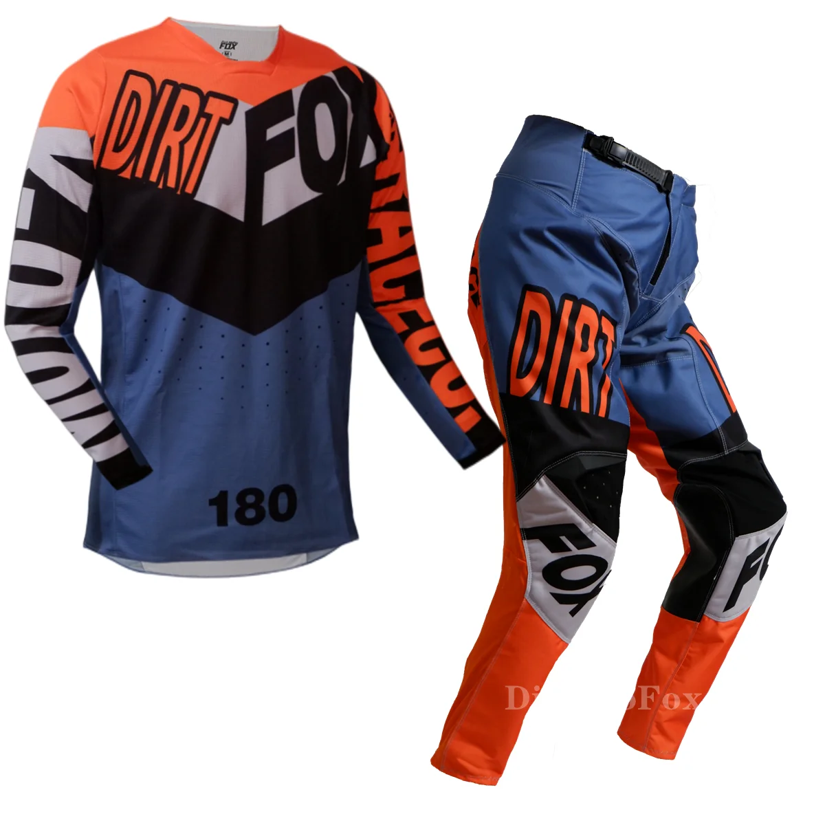 Dirt MoFox Mx Jersey and Pants Set Motocross Suit MTB BMX DH Enduro Dirt Bike Adult Gear Combo Offroad Racewear