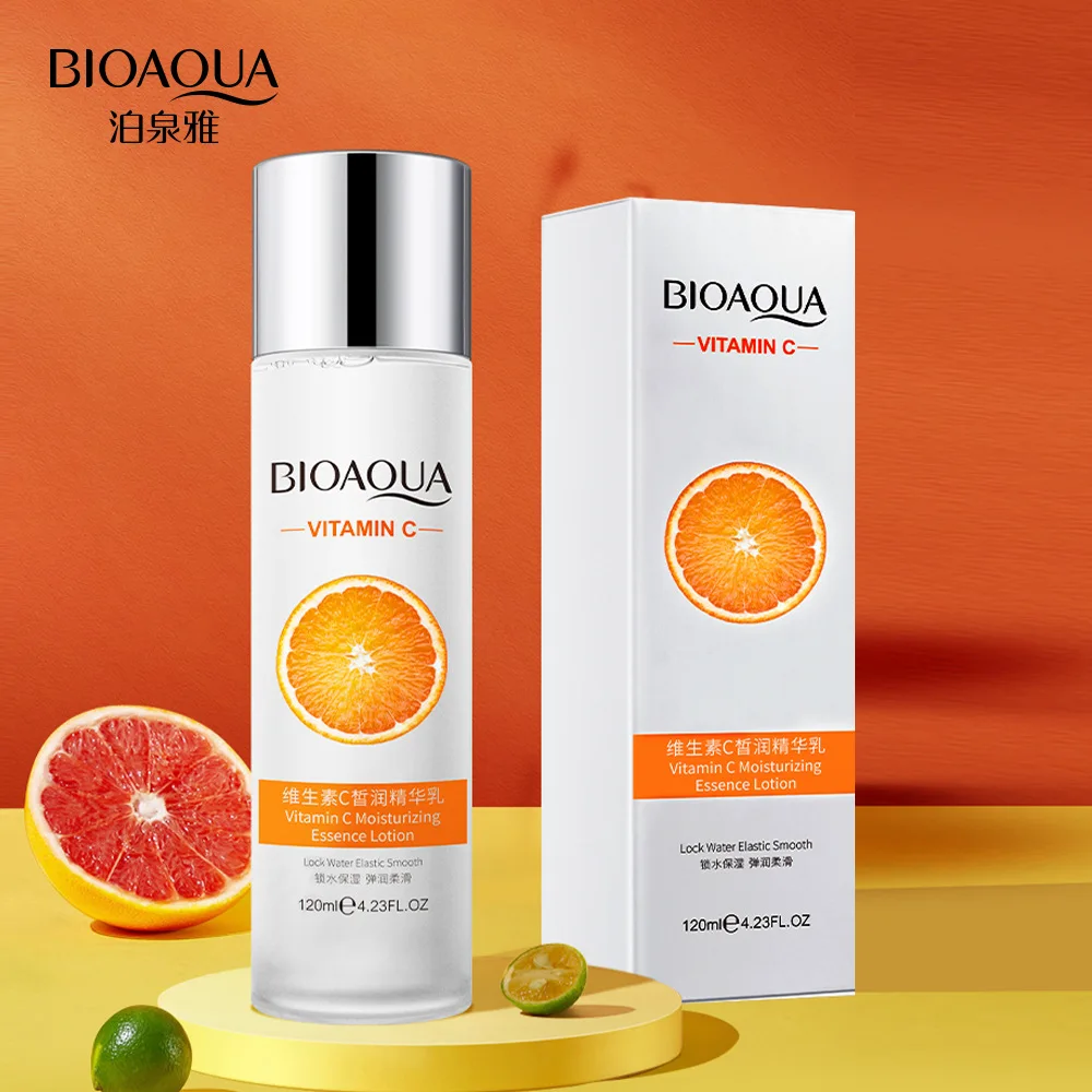 

Bioaqua Vitamin C xi embellish hydrating care skin facial moisturizing lotion essence milk