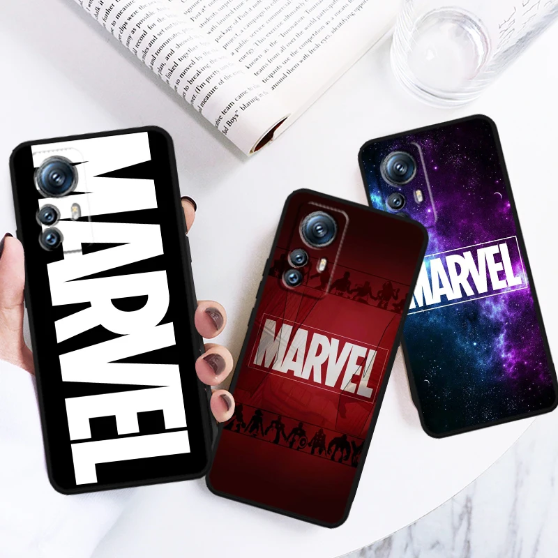 Чехол для телефона с логотипом Marvel Мстители Xiaomi Mi 14 13T 13 12T 12 11T 11i 11 10T 10 Pro Lite